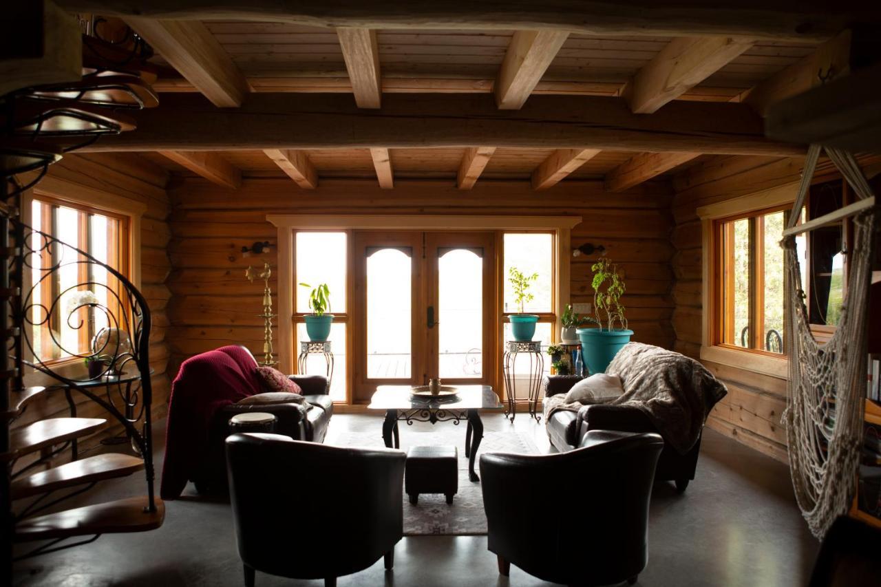 Hebergement "La Maison En Bois Rond" Sainte-Marie Exterior foto