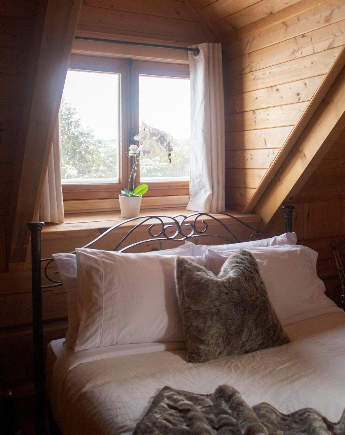 Hebergement "La Maison En Bois Rond" Sainte-Marie Habitación foto