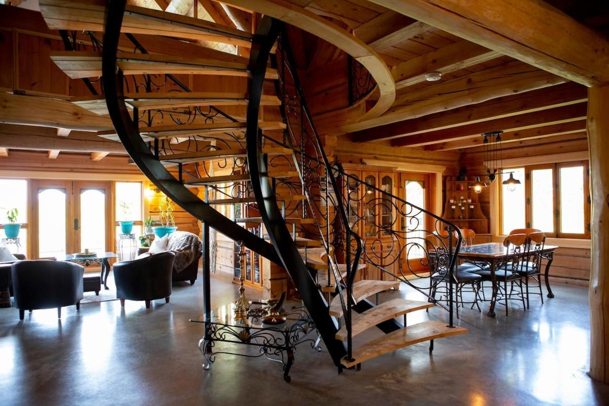 Hebergement "La Maison En Bois Rond" Sainte-Marie Habitación foto