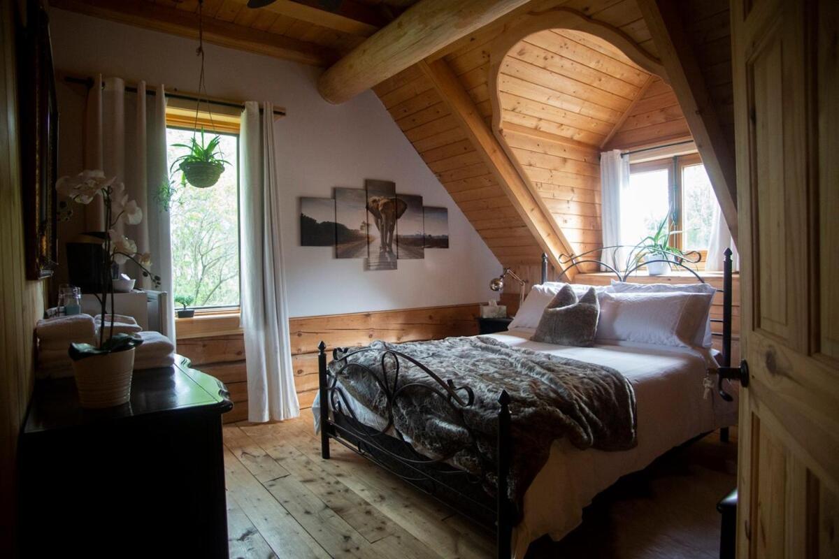Hebergement "La Maison En Bois Rond" Sainte-Marie Habitación foto