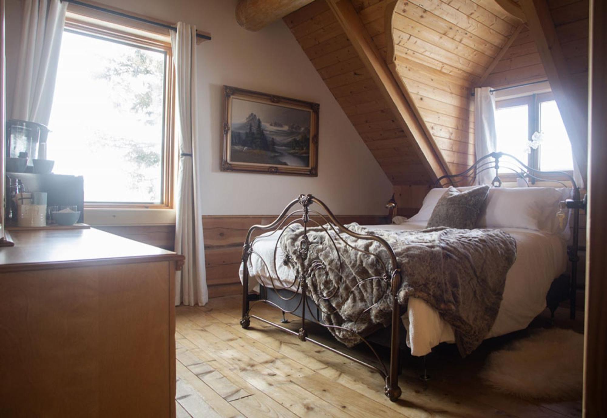 Hebergement "La Maison En Bois Rond" Sainte-Marie Habitación foto